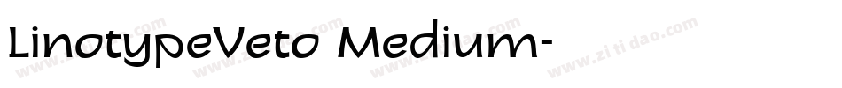 LinotypeVeto Medium字体转换